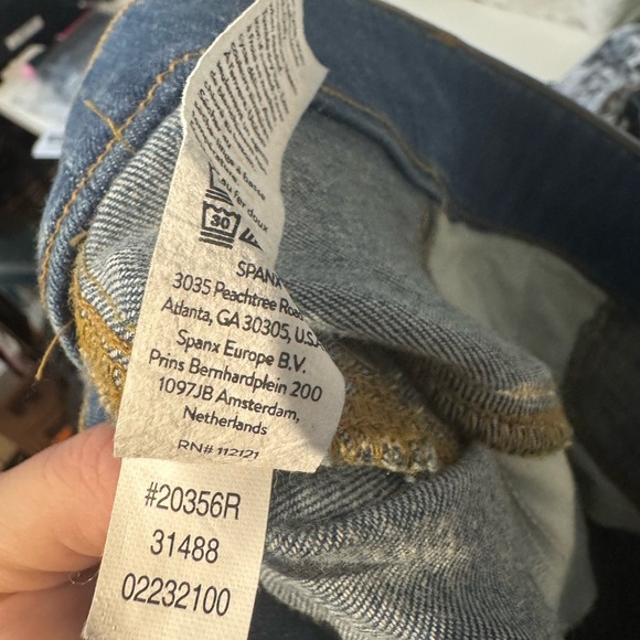 Spanx womens EveryWear Straight Leg Jeans size S High riseVintage Indigo - Picture 9 of 13